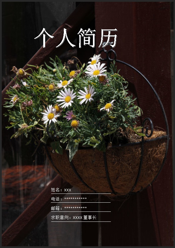 5388_计算机相关专业营销类岗位求职简历模板  - 媒体记者简历模板